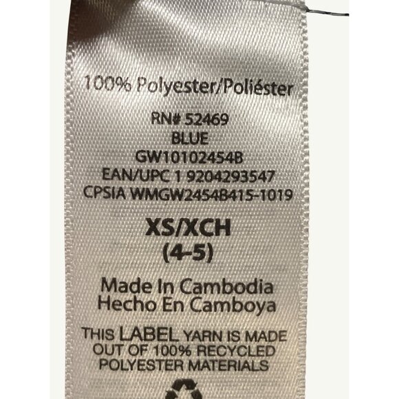 Wonder Nation Blue & White Floral Dress XS (4-5) - Picture 7 of 14